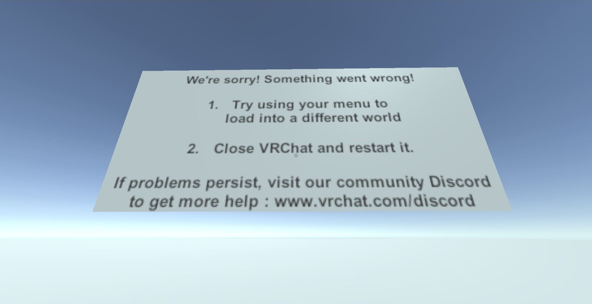 VRChat サービス終了